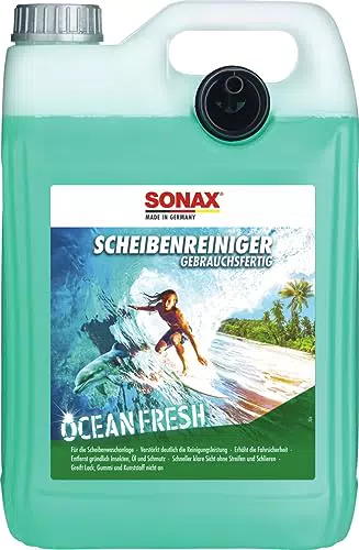 SONAX ScheibenReiniger gebrauchsfertig Ocean-Fresh gebrauchsfertiger Reiniger für die Scheiben- und Scheinwerferwaschanlage