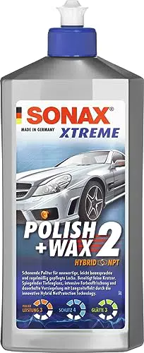 6x Lackpolitur XTREME Polish+Wax 3 Hybrid NPT 500 ml Flasche SONAX