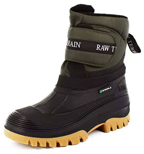 Spirale Tommy Unisex Schneestiefel, Farbe: Grün, Größe: 38
