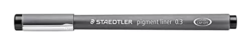 STAEDTLER schwarzer pigment liner, Linienbreite 0, 3 mm