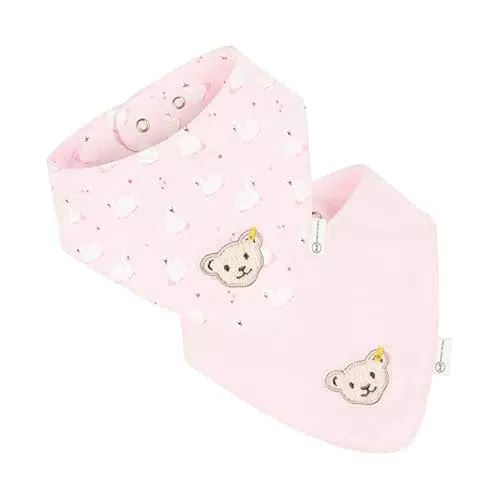 Steiff Baby-Mädchen 2er Pack Halstuch, Parfait PINK