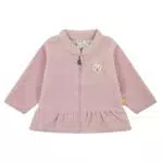 Steiff Baby-Mädchen Fleecejacke Jacke, Pale Mauve, 056