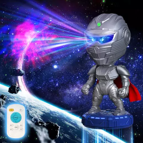 Sternenhimmel Projektor LED, Nachtlicht Sternenhimmel mit Fernbedienung und Timer Sternenprojektor einstellbare Helligkeit und Geschwindigkeit Sternenlicht Projektor für Kinder und Erwachsene