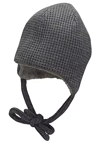 Sterntaler Baby Jungen Beanie Baby Beanie Waffeloptik Mütze - Beanie Baby
