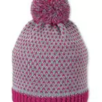 Sterntaler Baby - Mädchen Mütze Baby Bommelstrickmütze Muster
