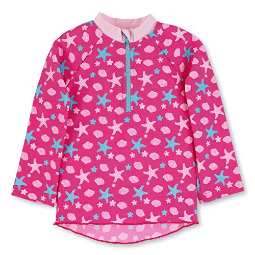 Sterntaler Baby - Mädchen Zwemshirt met lange mouwen Sealife Rash Guard Shirt