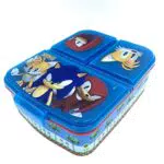 Stor - Sonic Sandwich Box - Sonic Cartoon Lunchbox für Kinder - Lunch- und Snackbox für die Schule - 1 Fach 18x5x13 CM - 150 GR