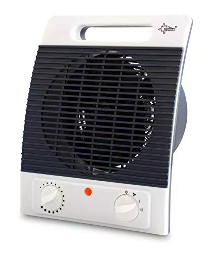 SUNTEC Heizlüfter AirBooster 2000, Fan Heizung Ventilator Elektrisch 2000 Watt
