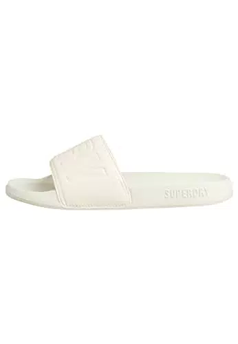Superdry Damen Code CORE VEGAN Pool Slide Kapuzenpullover