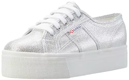 Superga Unisex 2790-lamew Sneaker, Grau Grey Silver 031