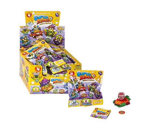 Superzings - Serie 4 - Display mit 24 BlasterJet Fahrzeugen und Sammelfiguren