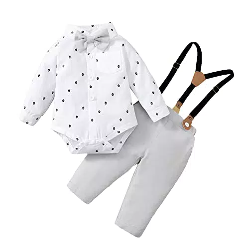 T TALENTBABY Baby Anzug Junge Hochzeit 18-24 Monate