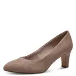 Tamaris Damen Pumps Textil Vegan Blockabsatz; DUSTY ROSE/rosa;