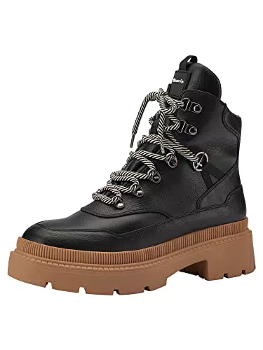 Tamaris Damen Stiefelette 1-26886-39 Schwarz, Groesse: