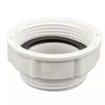 tecuro Reduzierstück Adapter für Siphon-Ablauf 1 1/2 Zoll IG x 1 1/4 Zoll AG
