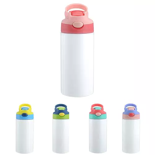 Thermosflasche Kinder, 360ml Thermobecher, Thermoskanne Isolierflasche Auslaufsicher