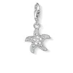 Thomas Sabo Damen Charm-Anhänger Seestern Charm Club 925 Sterling Silber 0917-051-14
