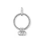 Thomas Sabo Damen Herren Carrier Charm Club 925 Sterling Silber X0246-637-21