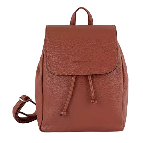 TOM TAILOR bags Tinna Damen Rucksack Backpack, 10 L Braun
