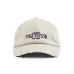 TOM TAILOR Denim Damen Logo Cap 1033075, 30026 - Cloud Grey