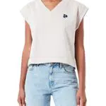 TOM TAILOR Denim Damen Sweatpullunder 1032948, 30224 - Cloud Grey Melange