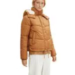 TOM TAILOR Denim Damen Winterjacke mit Kapuze 1032685