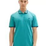 TOM TAILOR Denim Herren 1036386 Basic Poloshirt mit Logo-Stickerei