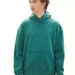 TOM TAILOR Denim Herren 1037623 Relaxed Fit Hoodie mit Logo-Print