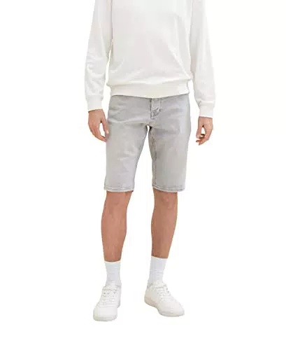 TOM TAILOR Herren 1036296 Jeans Bermuda Shorts mit Stretch