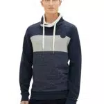 TOM TAILOR Herren 1037761 Colorblock Snood Sweatshirt