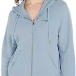Tommy Hilfiger Damen Hoodie mit Reißverschluss Zipper
