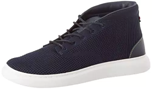 Tommy Hilfiger Herren Low Boot Stiefel Knit Hybrid Boot zum Schnüren