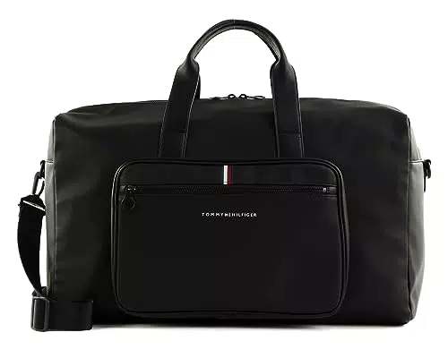 Tommy Hilfiger Herren TH Essential Pique Duffle AM0AM11539 Reisetaschen