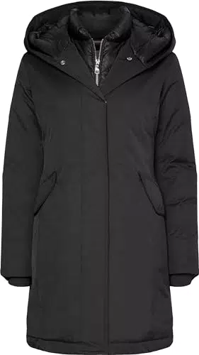 Tommy Hilfiger Nylon Mix Padded Hooded Parka -