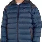 Tommy Jeans Herren Daunenjacke Light Winterjacke, Blau