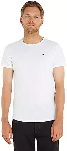 Tommy Jeans Herren T-Shirt Kurzarm TJM Slim Slim Fit