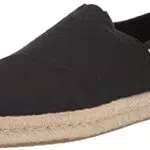 TOMS Herren - Alpargata Rope 2.0 10019875 - Black, Größe: