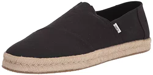 TOMS Herren - Alpargata Rope 2.0 10019875 - Black, Größe: