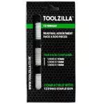 TOOLZILLA Stiftnägel für Nagelpistole, Heftpistole