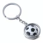 TOYMYTOY Fußball Schlüsselanhänger - Metalldrehendes 3D Sport Keychain