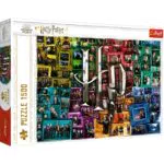 Trefl 26185 Harry Potter: In den Filmen 1500 Teile, Premium Quality