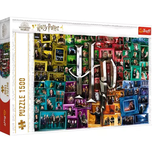 Trefl 26185 Harry Potter: In den Filmen 1500 Teile, Premium Quality