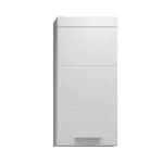 trendteam smart living - Hängeschrank Wandschrank - Badezimmer - Devon - Aufbaumaß 35 x 75 x 16 cm - Farbe Weiß Hochglanz - 210750101