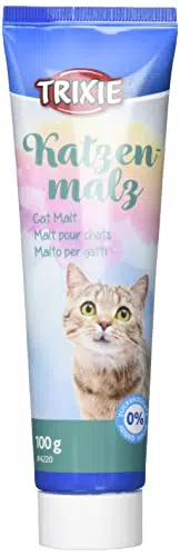 Trixie Katzenmalz, 1 x 100 g, Ergänzungsfuttermittel für Katzen das bei Haarballenbildung unterstützend wirken kann