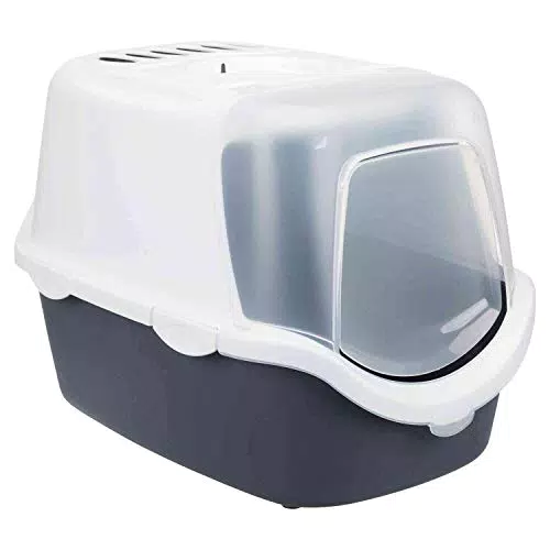 Trixie T40341 40341 Katzentoilette Vico Open Top, mit Haube