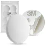 Türstopper Wand selbstklebend Weiß - 3M Wandpuffer als perfekter Schutz für Wand und Tür - Türpuffer Wandschutz als Türstopper für Türklinken gegen Türanschlag