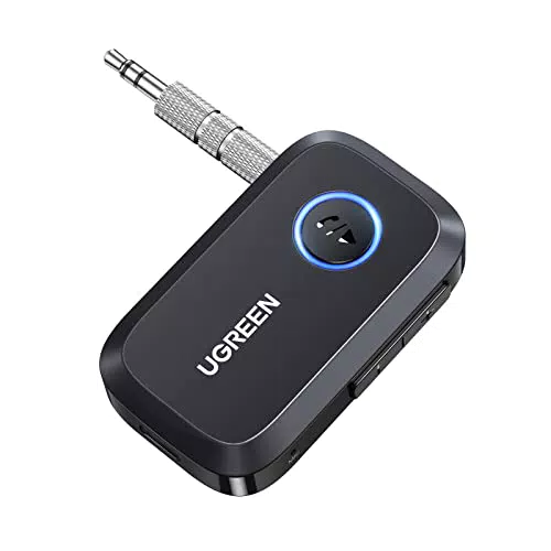 UGREEN Aux Bluetooth Adapter Auto Bluetooth 5.3 Empfänger Freisprechanruf