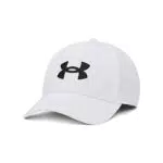 Under Armour Mens Caps Men's Ua Blitzing ADJ, Wht, 1376701-100