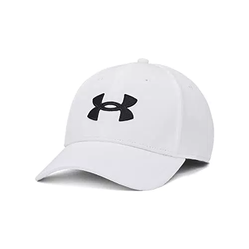Under Armour Mens Caps Men's Ua Blitzing ADJ, Wht, 1376701-100