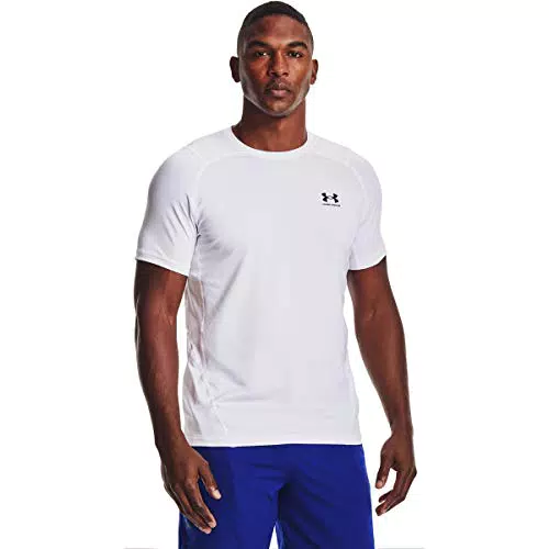 Under Armour Herren UA HG Armour Fitted SS, leichtes Funktionsshirt